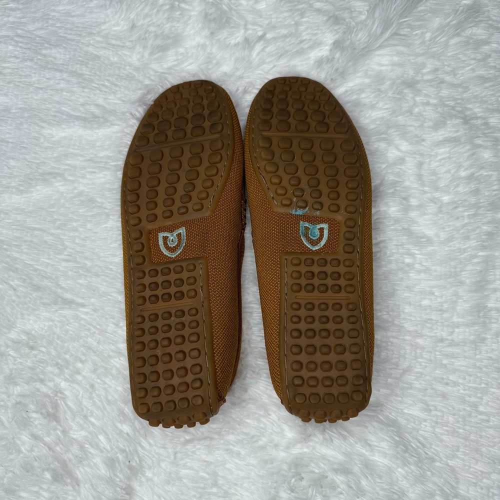 Rothy's The Driver Driving Loafer Slip On Shoe Flat Cognac Tan Women's Sz 9.5 - Picture 6 of 12
